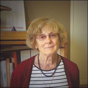 Cécile Mourer-Chauviré, paléontologue au Laboratoire de Géologie de Lyon