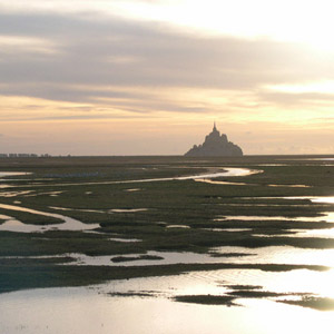 mont saint Michel marécage