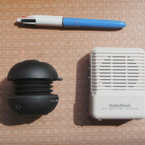 Deux possibles modèles alternatifs à la mini-enceinte RadioShack ?