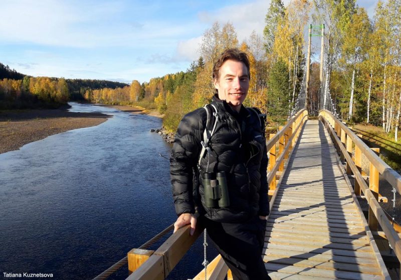 Martijn Versluijs nous décrit les effets des feux de forêt sur la population et sur le comportement de nourrissage du Pic tridactyle