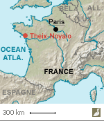 Situation de Theix-Noyalo (Morbihan)