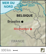 Situation de Mochamps (Belgique)