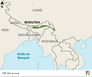 Aire de répartition du Héron impérial (Ardea insignis)