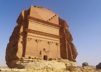 Tombe nabatéenne à Hegra (Arabie saoudite)
