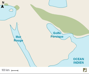 Aire de répartition de la sous-espèce semenowi du Kétoupa ou Grand-duc brun