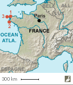 Situations de Porspoder, Plogoff et l'île d'Ouessant (Finistère) Situations de Porspoder, Plogoff et l'île d'Ouessant (Finistère)