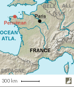 Situation de Penvénan (Côtes-d'Armor)