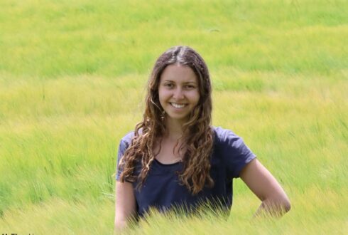 Samantha Aguillon (projet CUMUL) : mieux comprendre les effets cumulés des éoliennes et des routes sur les comportements des oiseaux (et des chauves-souris)