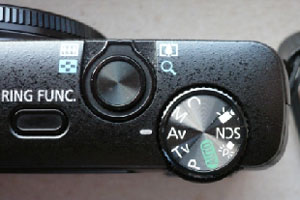 Le mode A (Aperture) est bien adapté à la digiscopie.