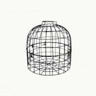 Grille de protection en acier pour mangeoires et cylindres de graisse