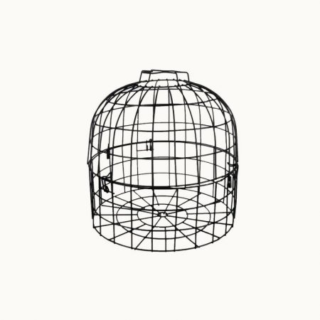 Grille de protection en acier pour mangeoires et cylindres de graisse