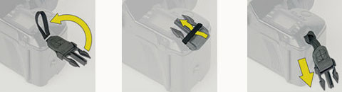 Harnais jumelles-appareils photos Op/Tech Bino-Cam Harness