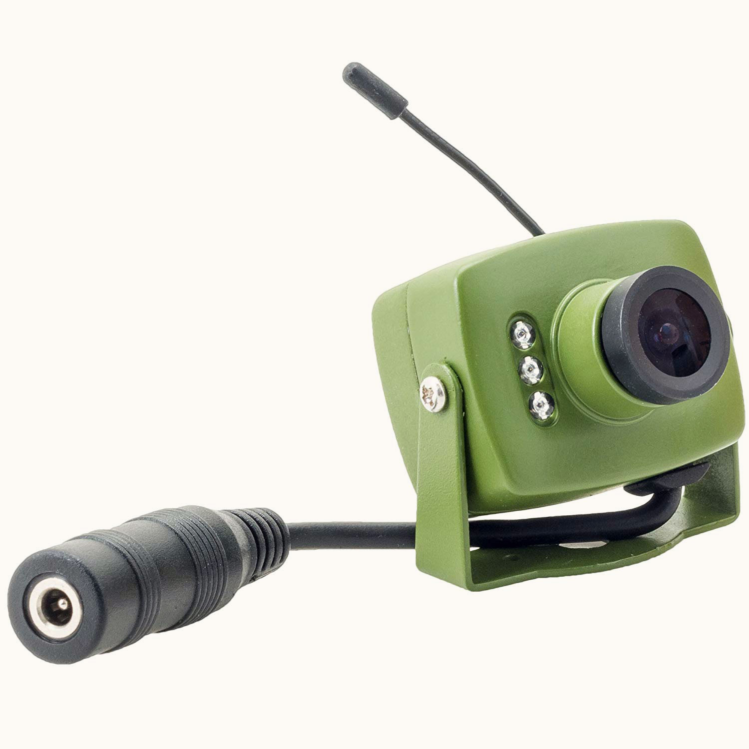 Kit vidéo pour oiseaux caméra couleur sans fil de 6 LEDs