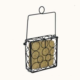 Mangeoire en métal Bulle antirouille pour oiseaux