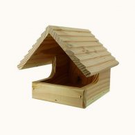 Nichoir ouvert en bois Le Chalet pour oiseaux