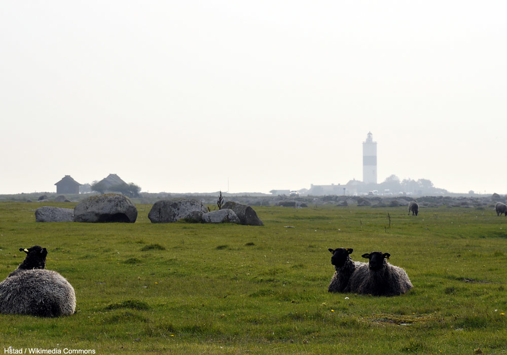 Vue du phare d'Ottenby