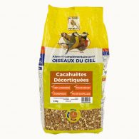 Sac de cacahuètes décortiquées pour oiseaux (2 kg)